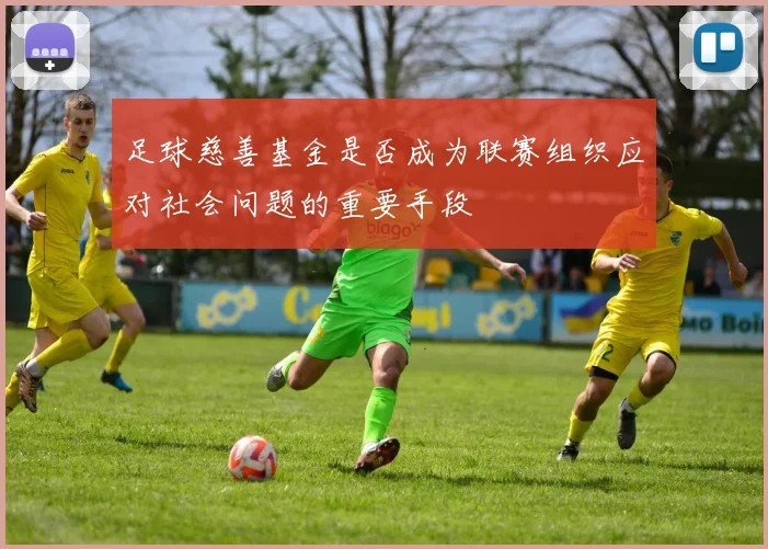 足球慈善基金是否成为联赛组织应对社会问题的重要手段